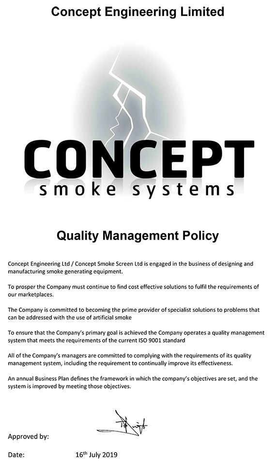 Quality Policy